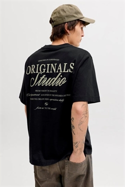 Jack & Jones Nørrebro Typo SS Black